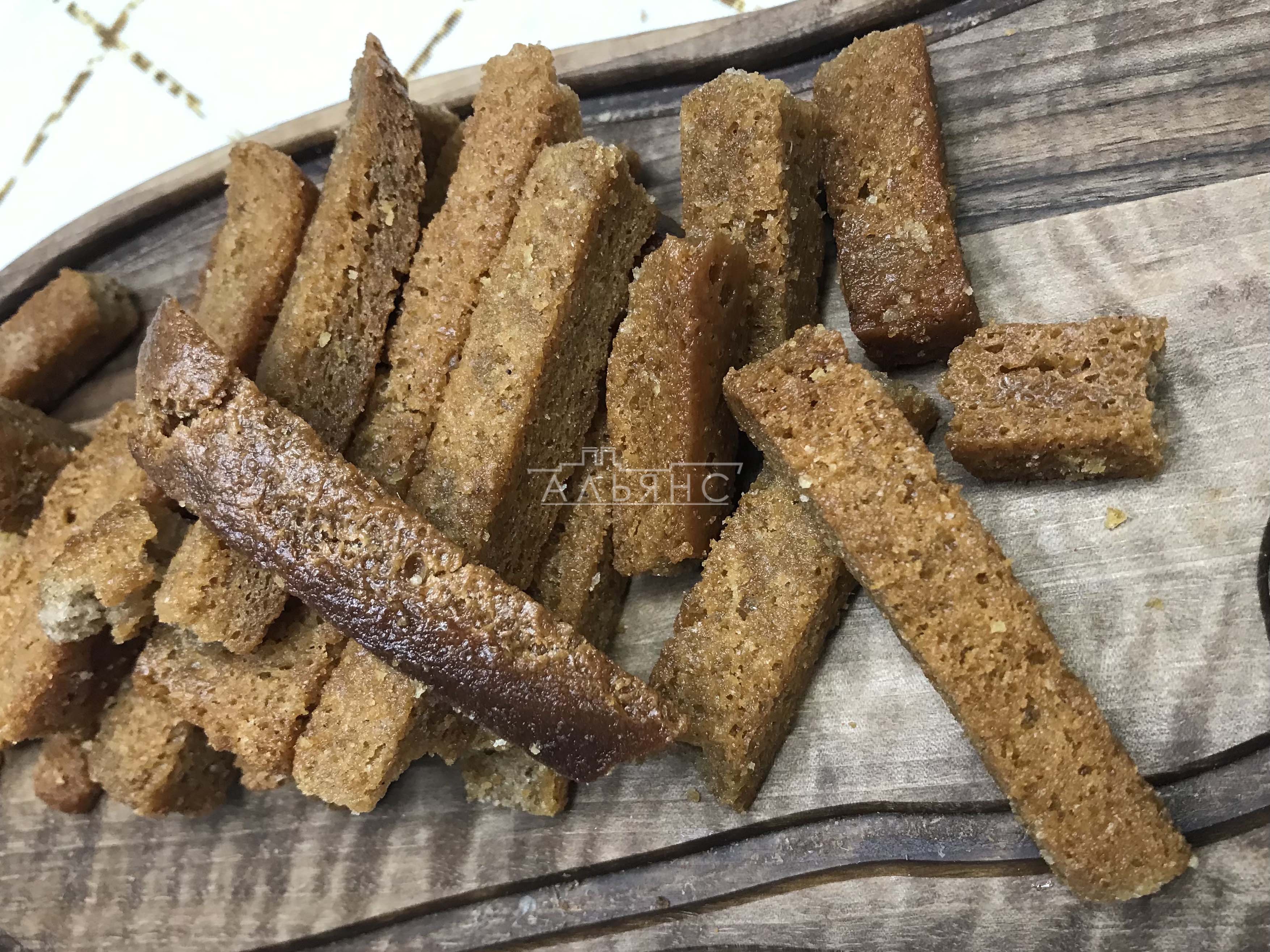 Деревенские гренки с чесноком в Люберцах