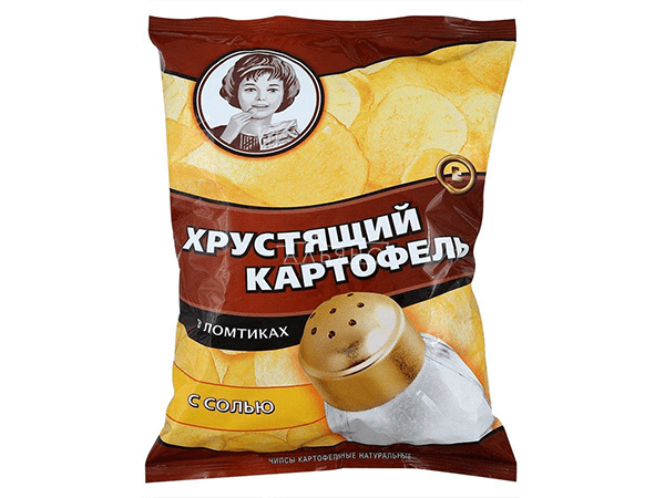 Картофельные чипсы "Девочка" 160 гр. в Люберцах