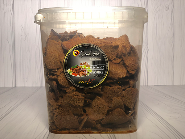 Ржаные гренки со вкусом шашлыка в Люберцах