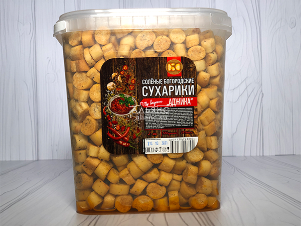Сухарики с аджикой в Люберцах