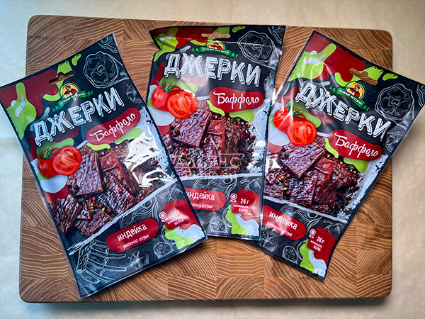 Джерки из индейки "Баффало" 45 гр. в Люберцах