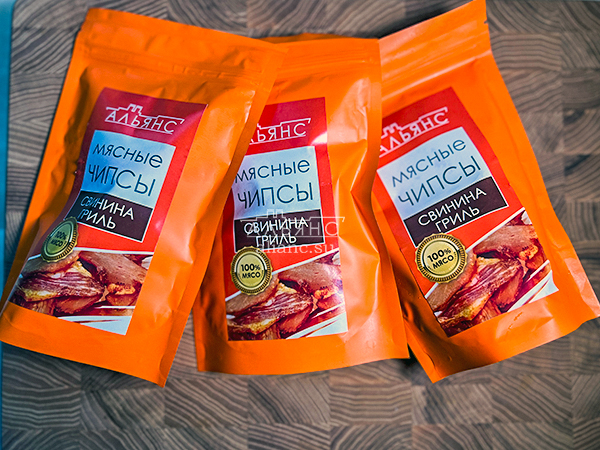 Мясо (АЛЬЯНС) вяленое свинина "Гриль" 50 гр. в Люберцах