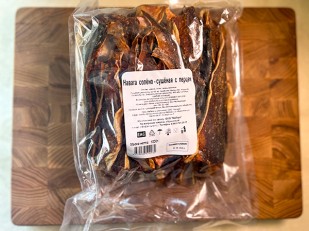 Мясо курицы по-кавказски: Навага солено-сушеная с перцем (МИЛАРА)