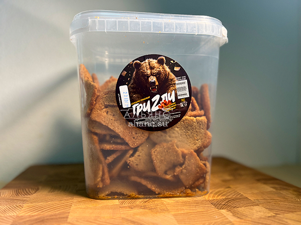 Ведро Ржаные гренки со вкусом Крылышки Барбекю (1 кг) в Люберцах