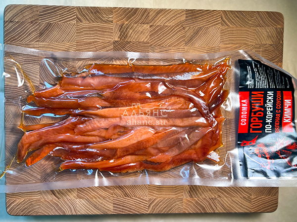 Горбуша соломка по-корейски в Люберцах