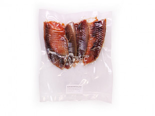 Гренки: Ребра воблы с икрой